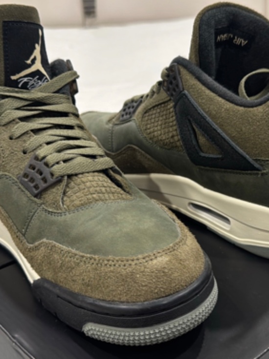 Size 11 - Air Jordan 4 SE Retro Low Craft - Olive - Comes With Replacement Box main image 5
